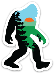 Mountain Squatch Sticker